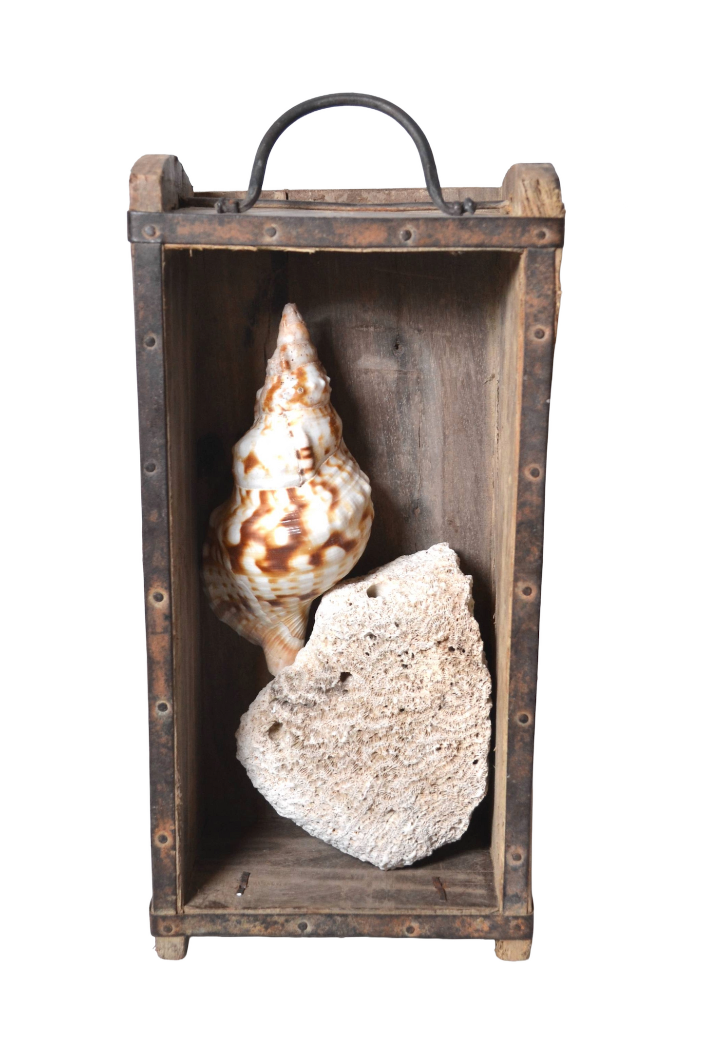 Ancien casier en bois