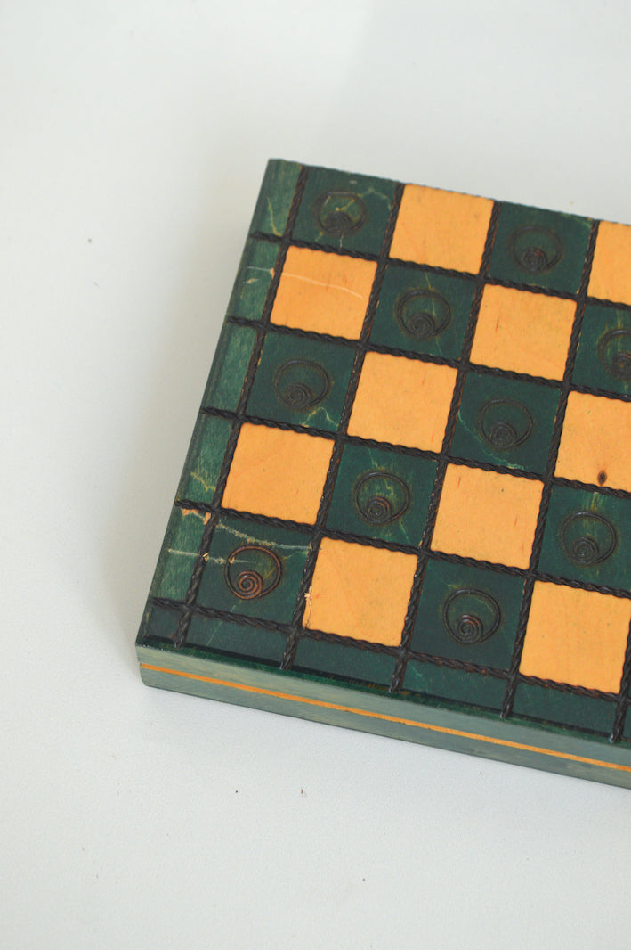Jeu de Dames en bois