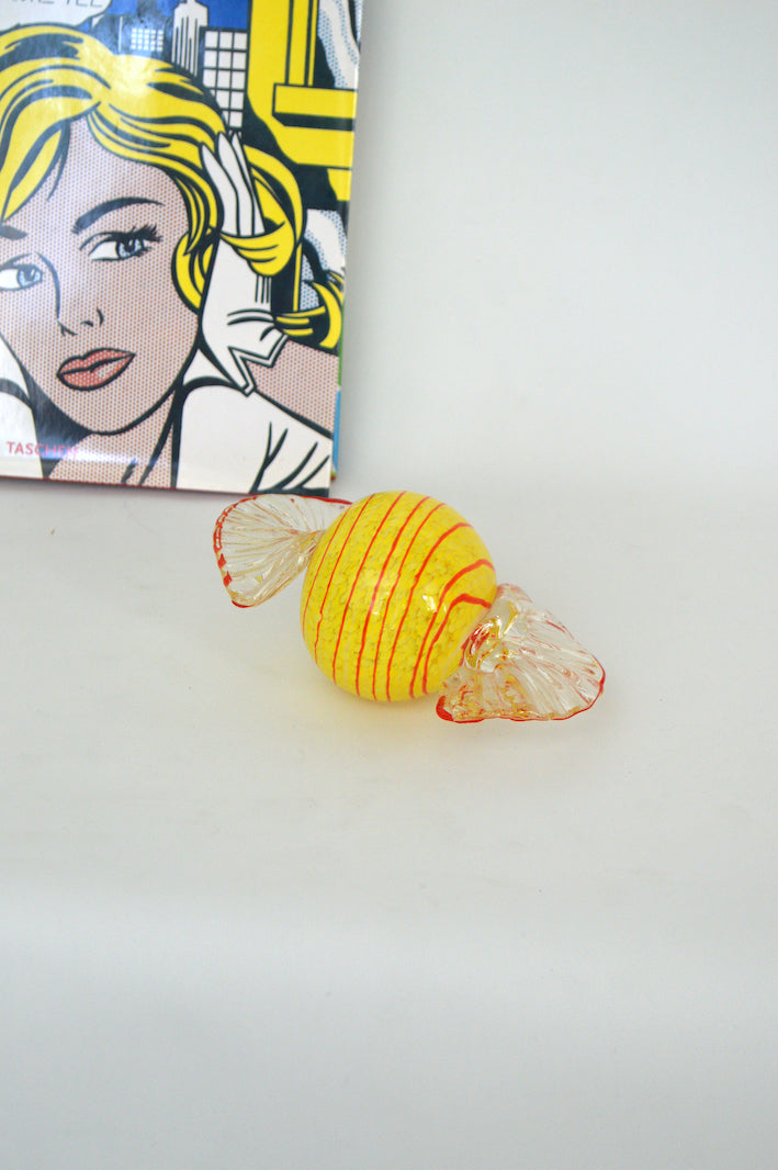 bonbon décoratif en verre