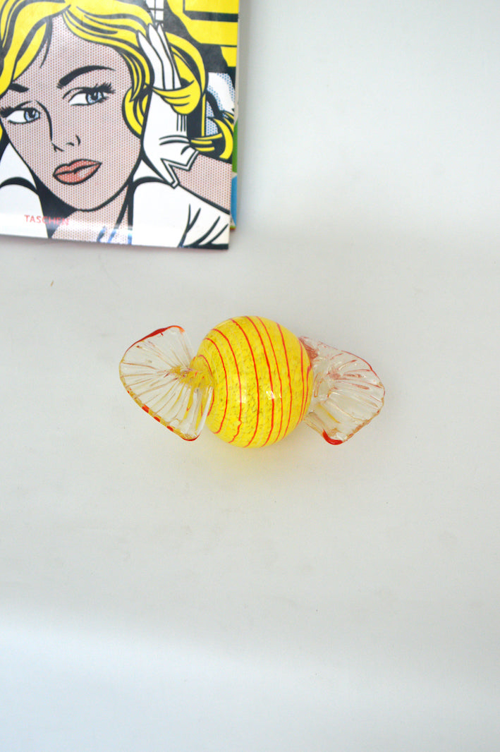 bonbon en verre soufflé