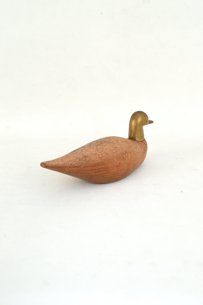 canard bois et laiton