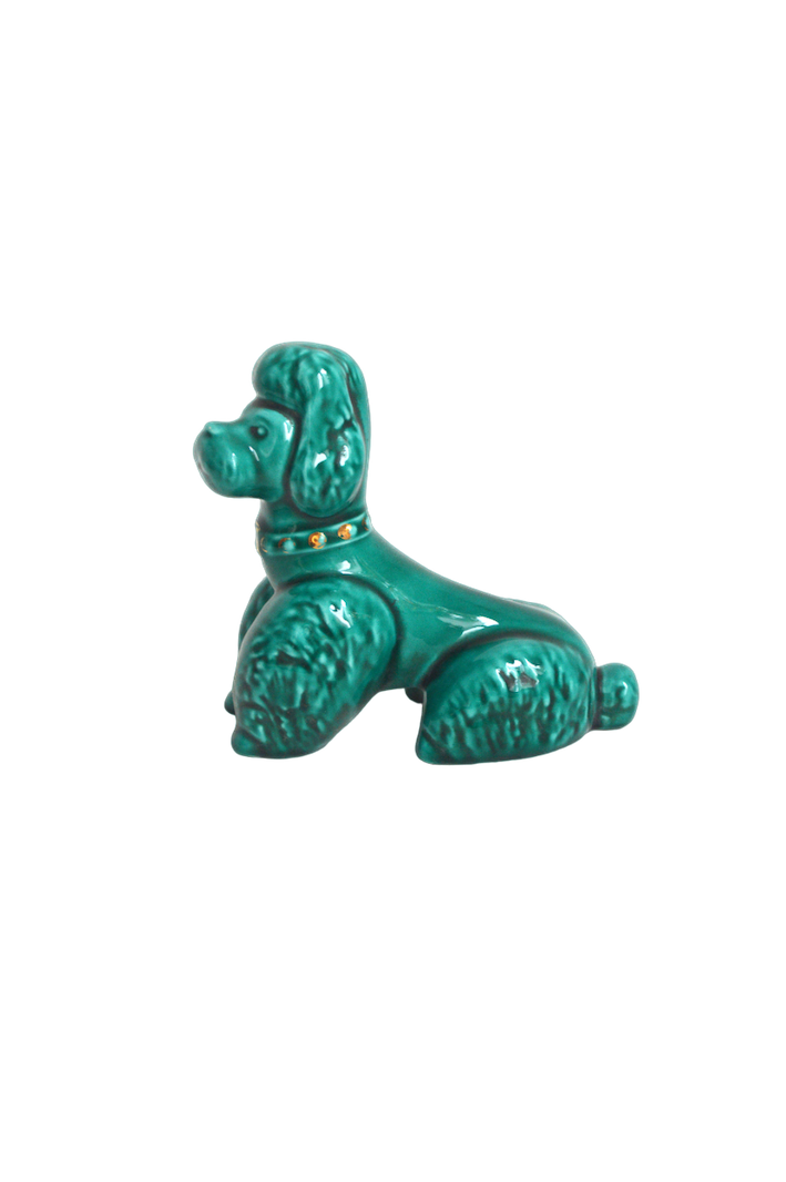 caniche en céramique