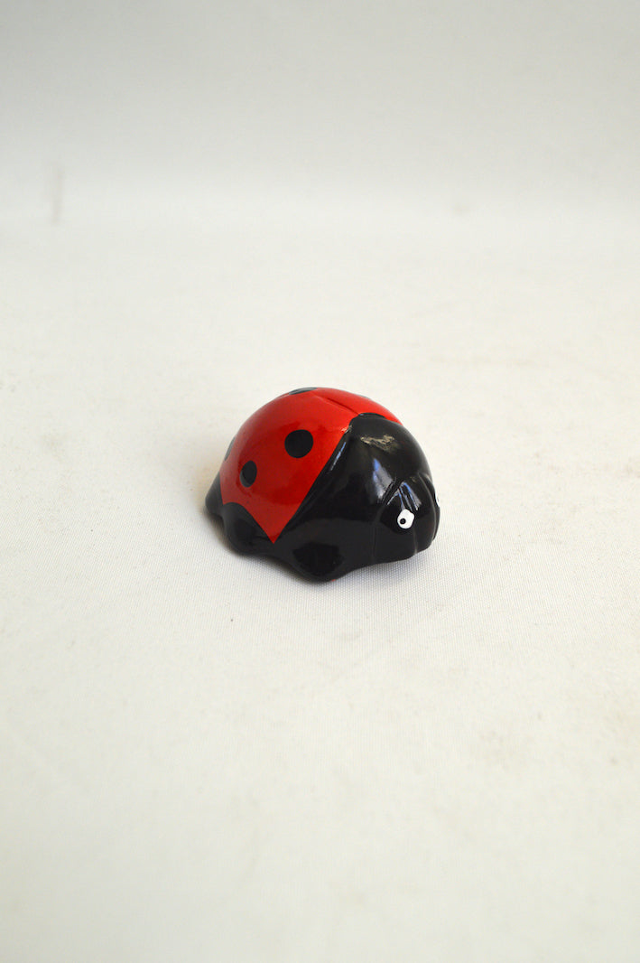 coccinelle en céramique