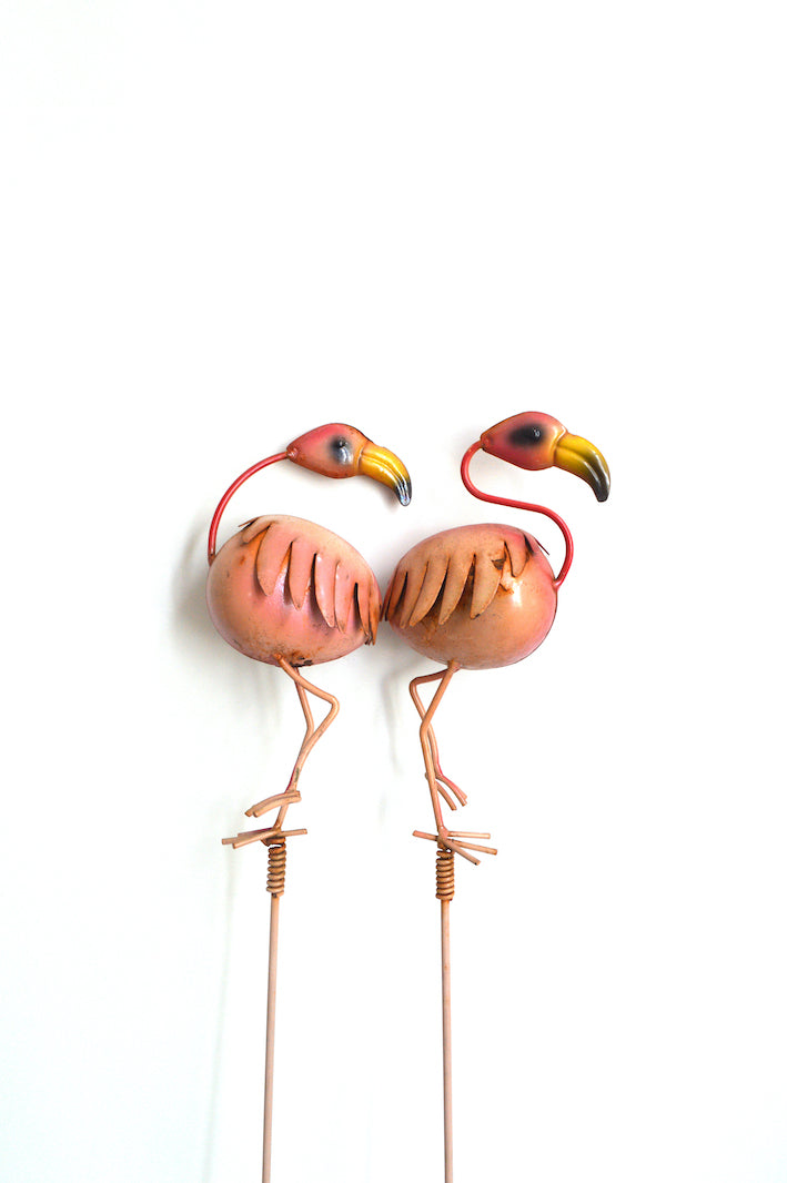 flamants roses décoratifs