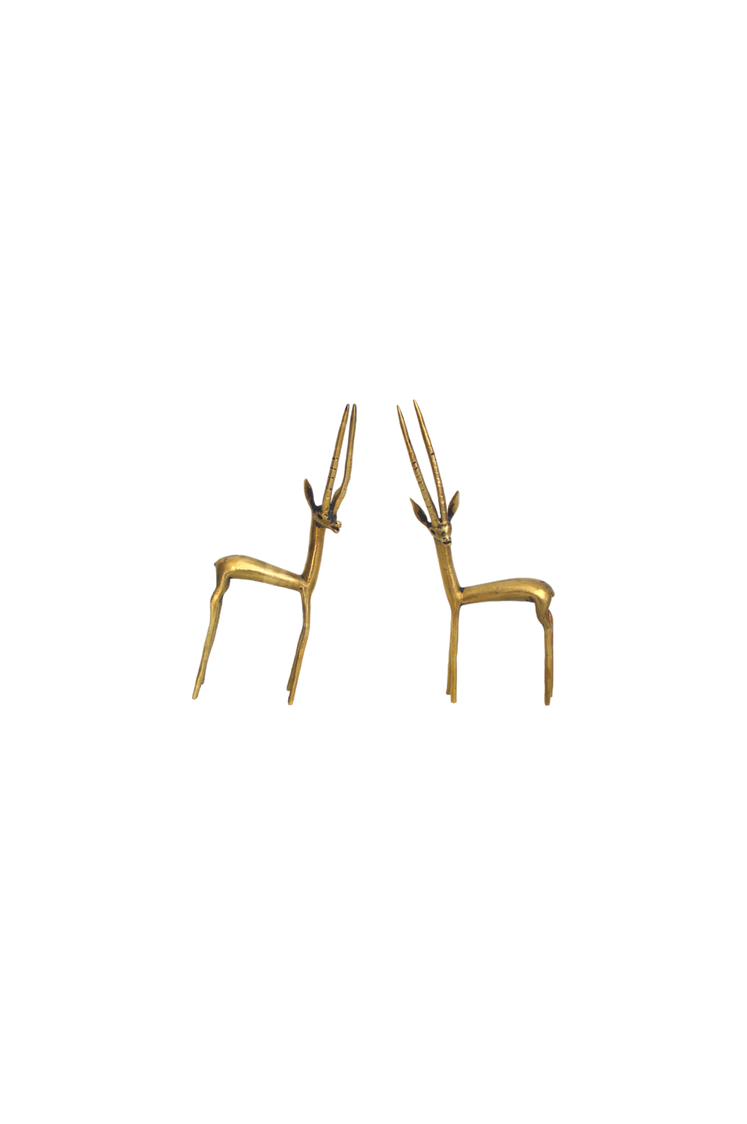 Couple de gazelles en bronze �?? Noyo cr?�atif