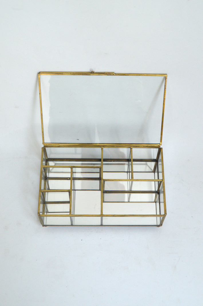 grande boite à bijoux transparente