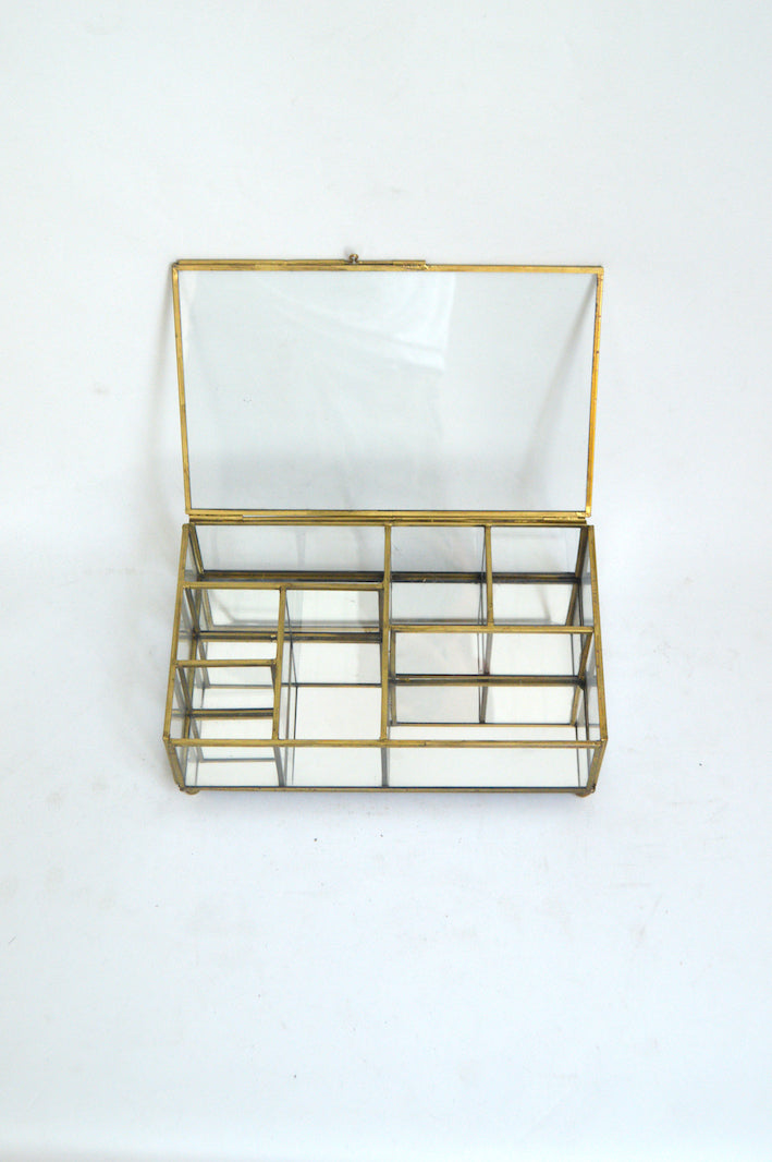 boite à bijoux transparente