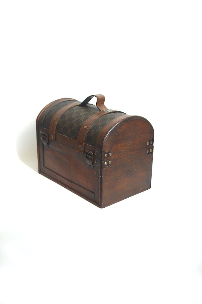 coffre vintage en bois
