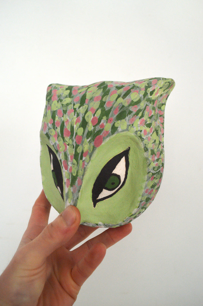 masque-hibou-en-platre