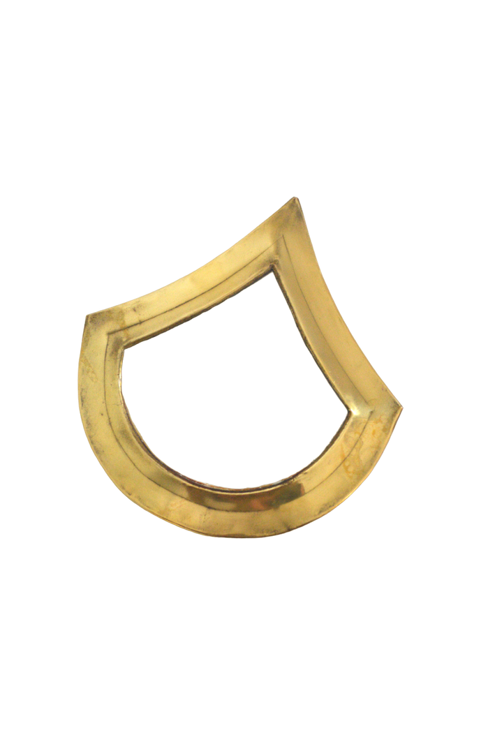 miroir enclume en laiton