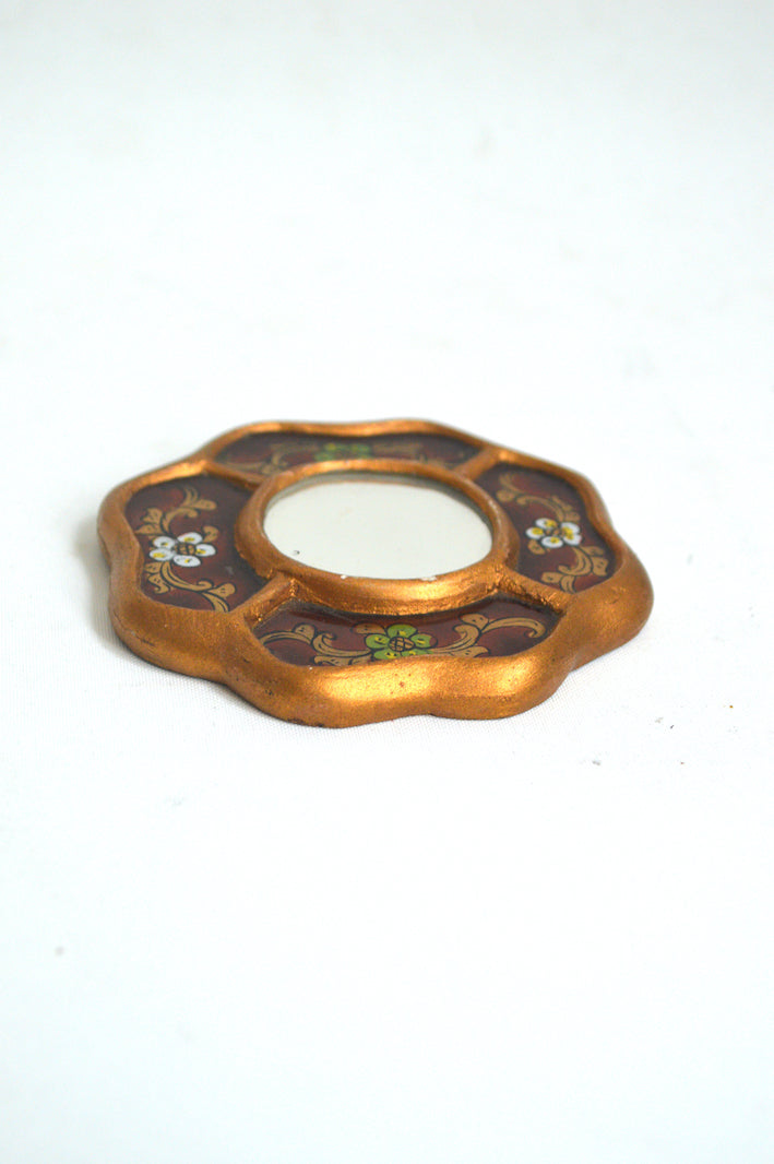 Mini miroir ornemental