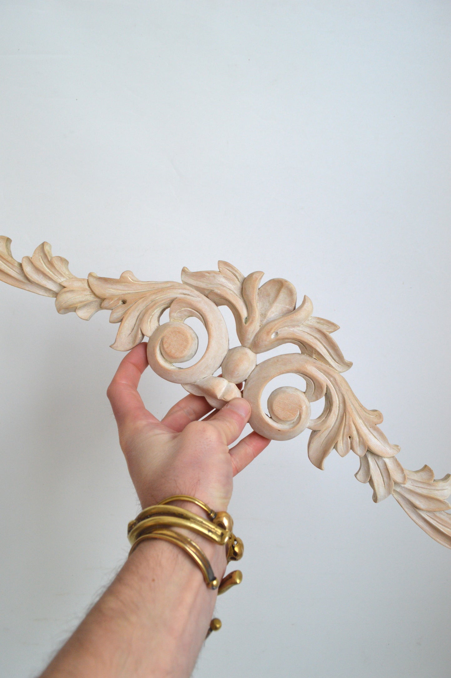 Ornement baroque en bois