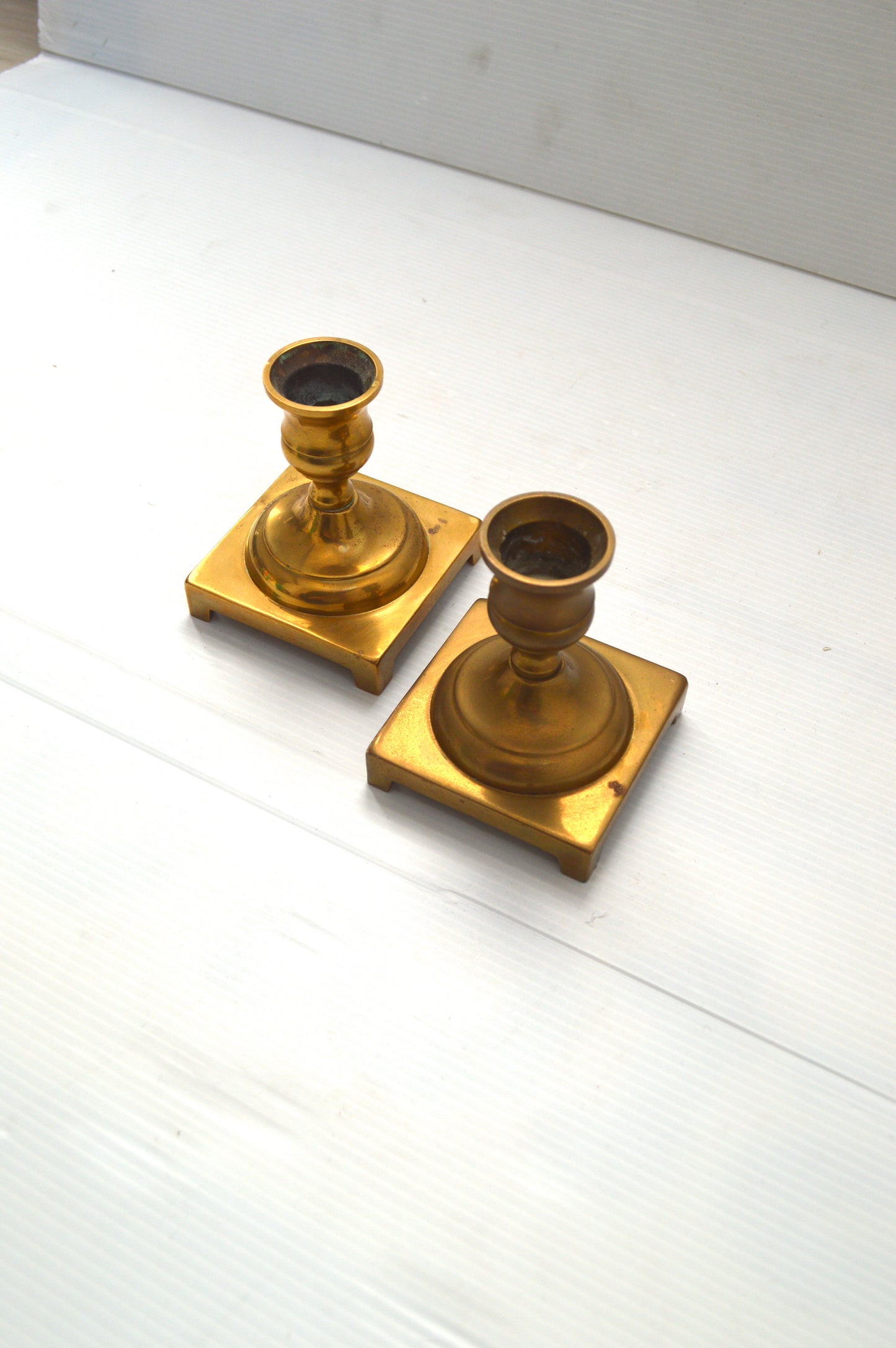 paire-de-bougeoir-en-laiton