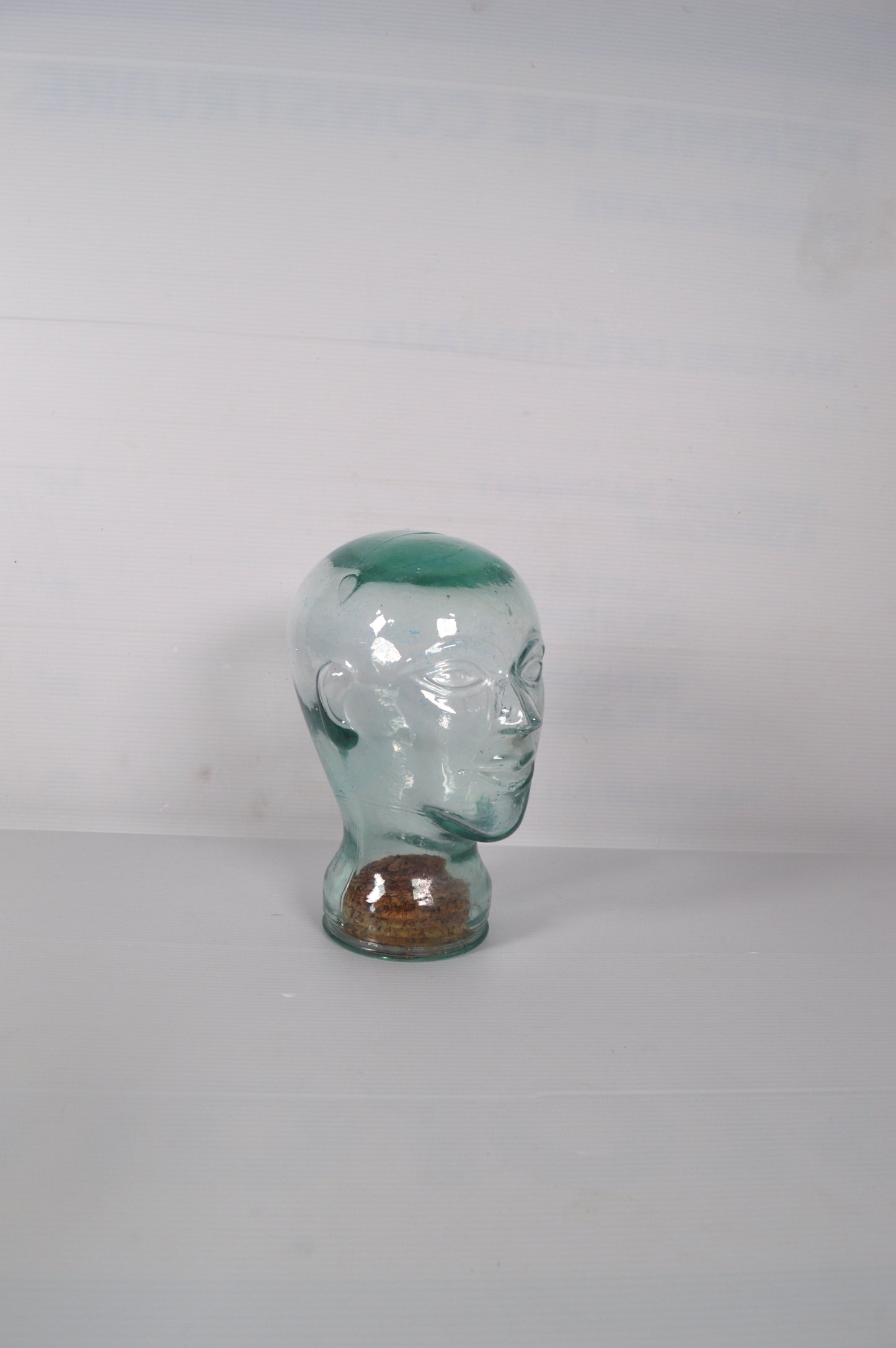 Tête en verre