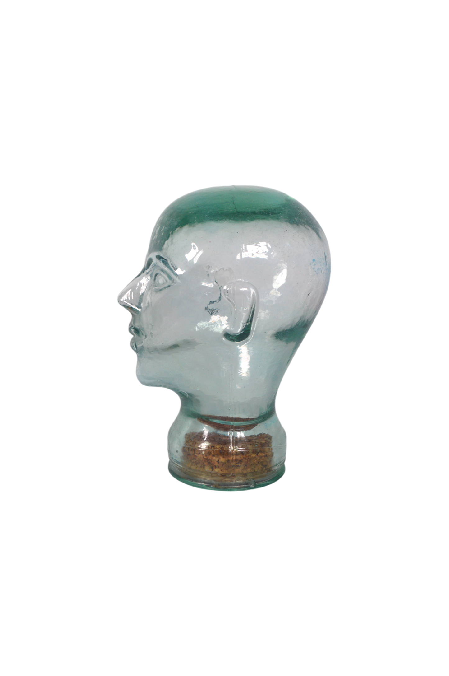 Tête en verre