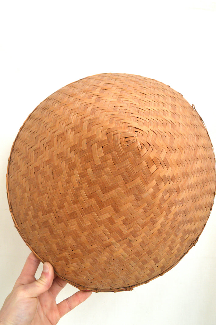 Chapeau en Osier tressé