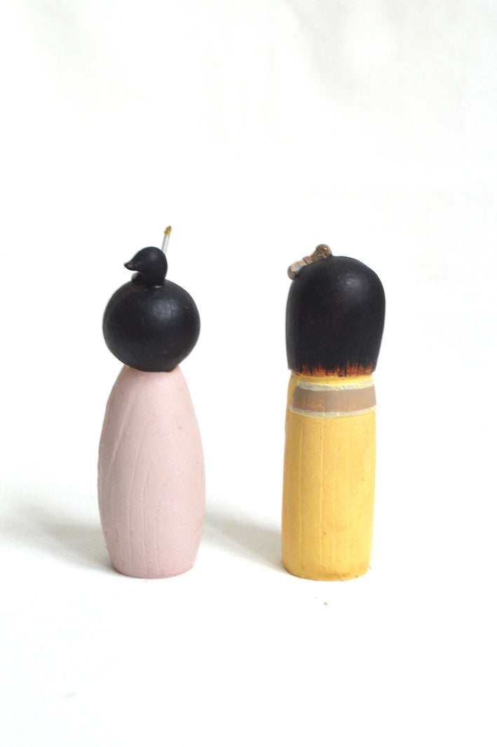 Couple de Poupées japonaises