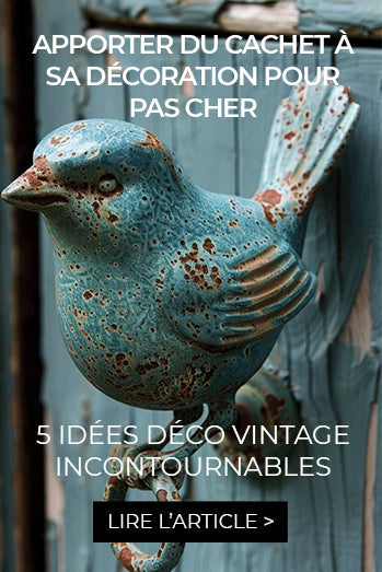 Apportez du charme à votre intérieur à petit prix : patères, heurtoir, rosace de plafond, poignées et robinet vintage font toute la différence