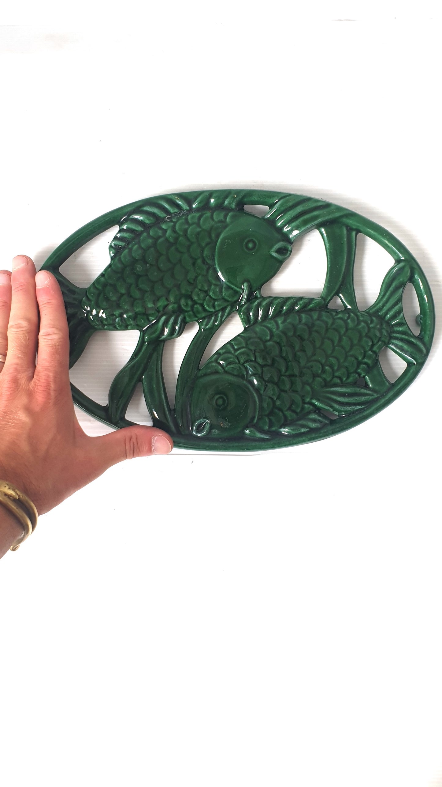 Dessous de plat en fonte émaillée