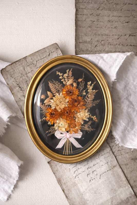 Cadre au verre bombé