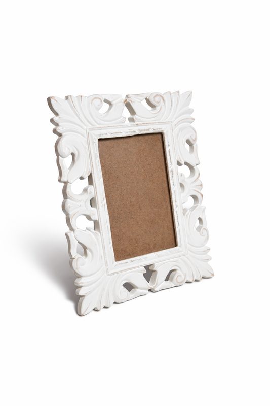 Cadre blanc à poser