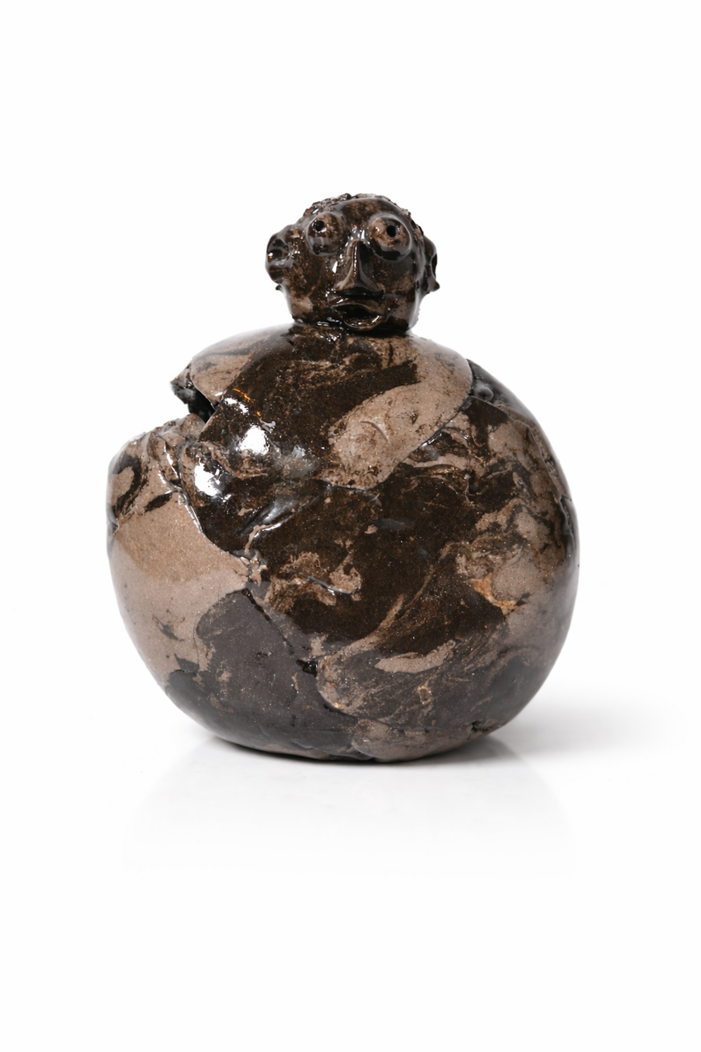 Sculpture artisanale en céramique