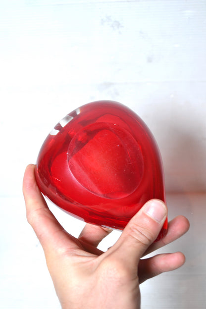 Cendrier en verre de Murano