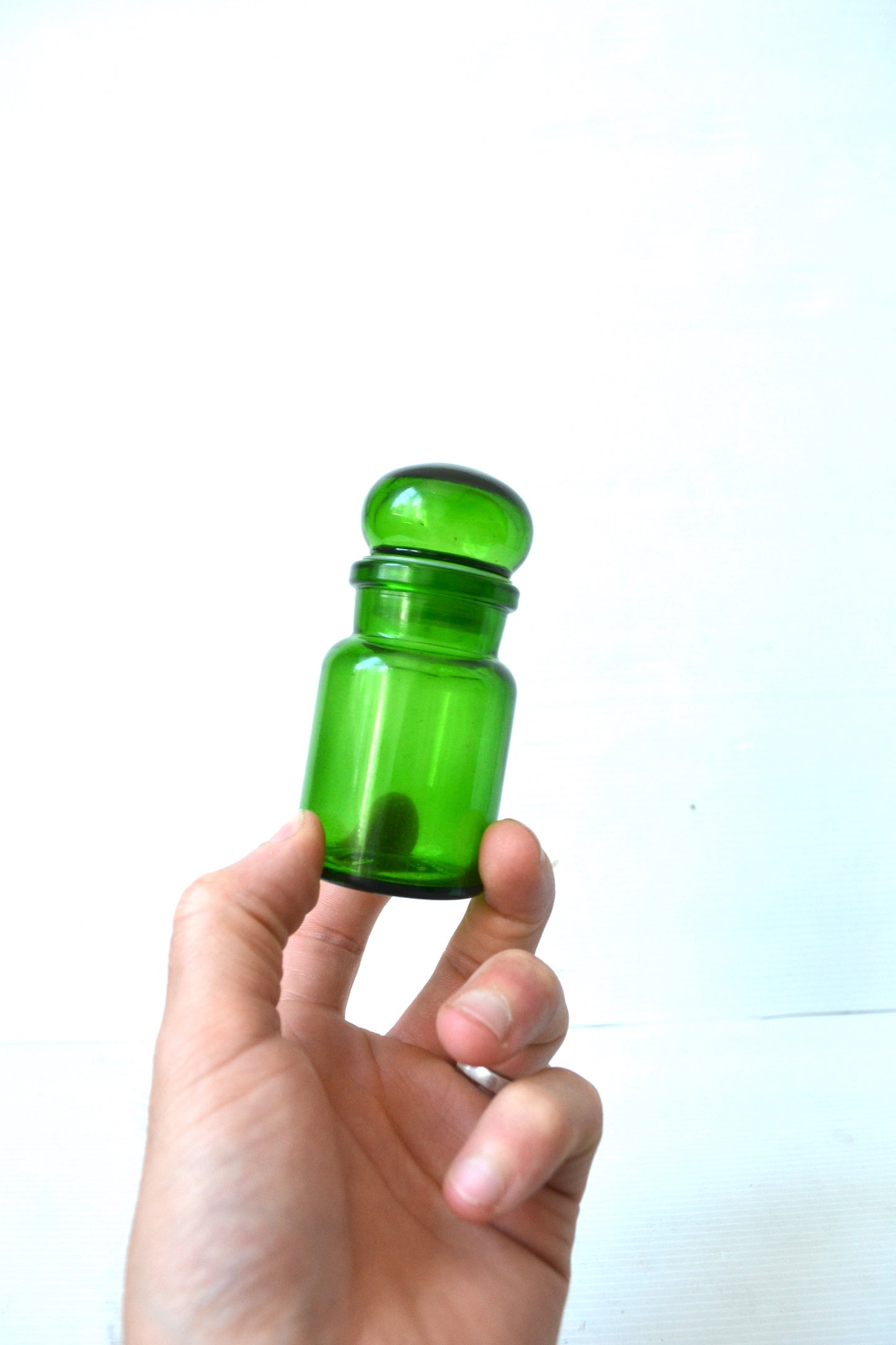 Petite fiole en verre