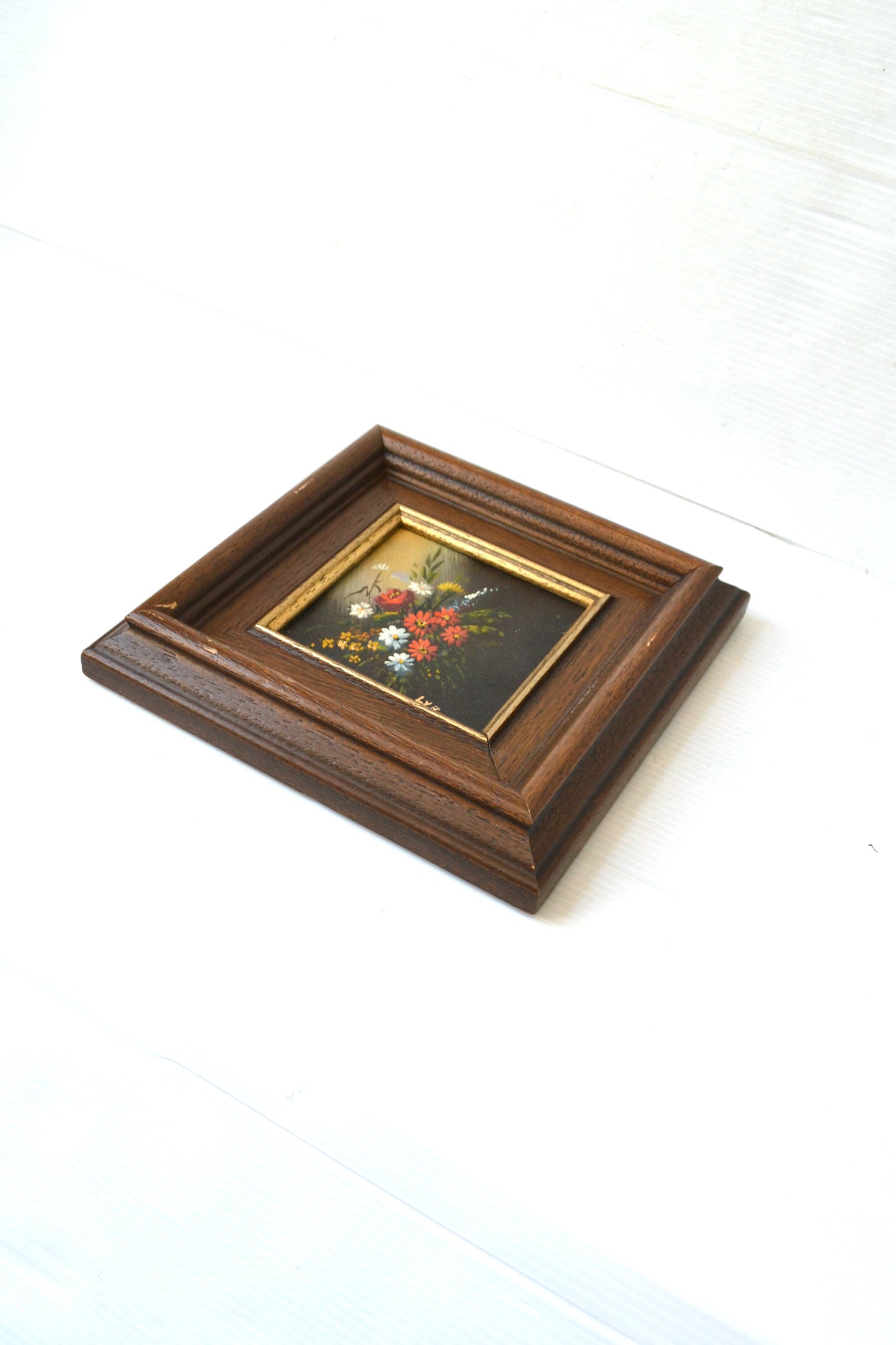 Petit tableau huile sur toile