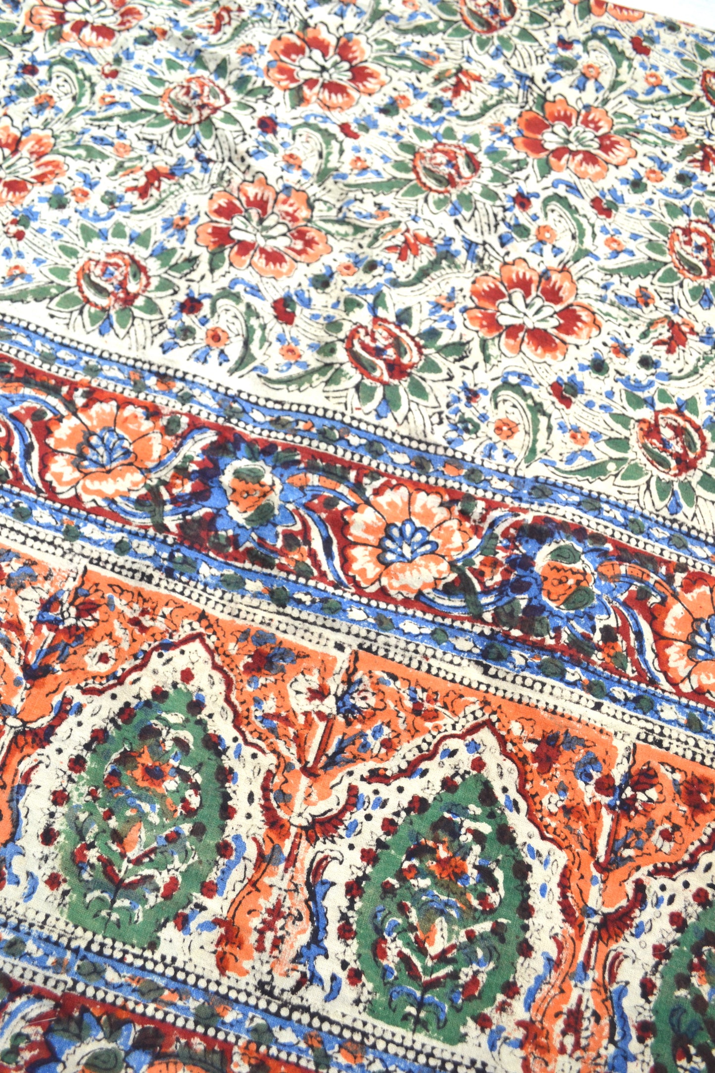 Nappe en coton tissu indien