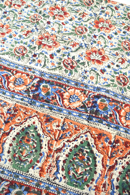 Nappe en coton tissu indien
