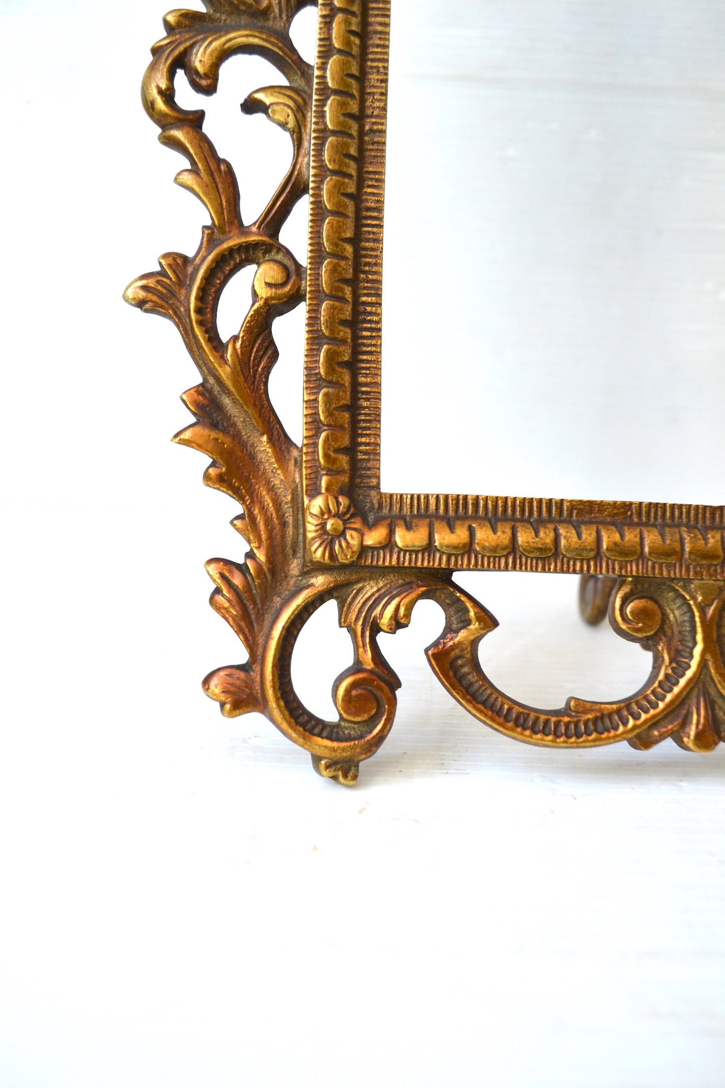 Ancien cadre en bronze