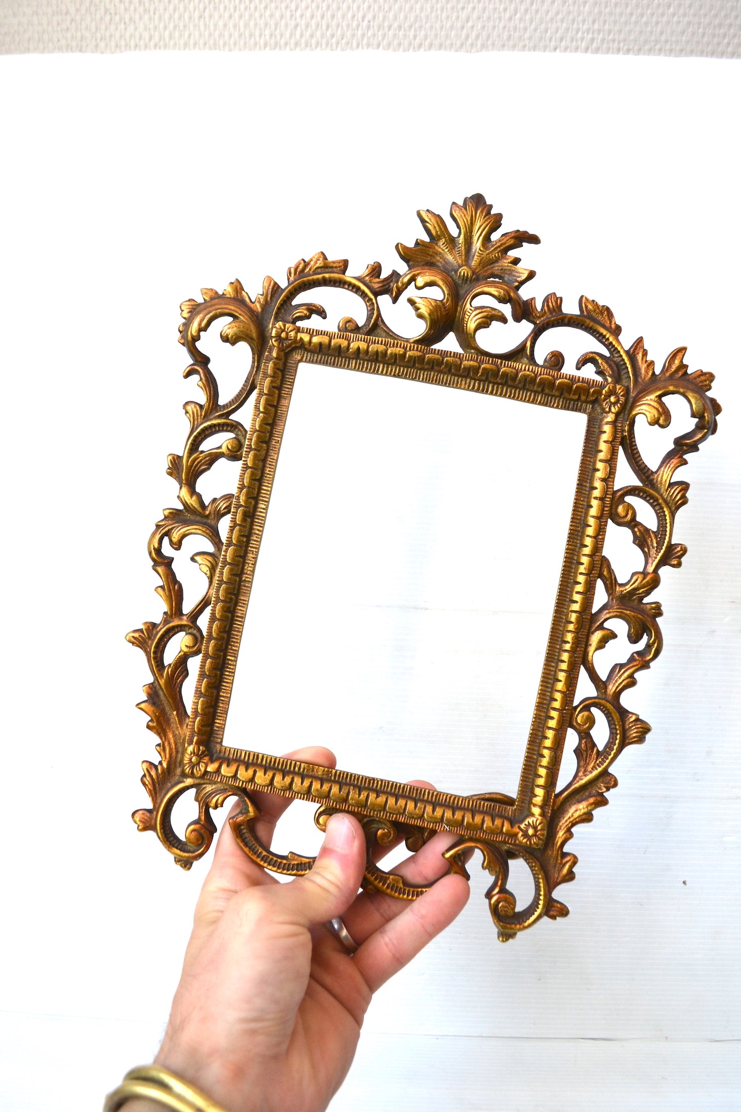 Ancien cadre en bronze