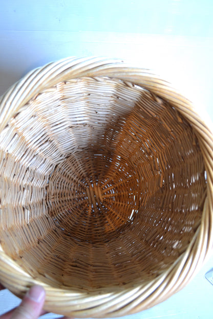 Panier en rotin