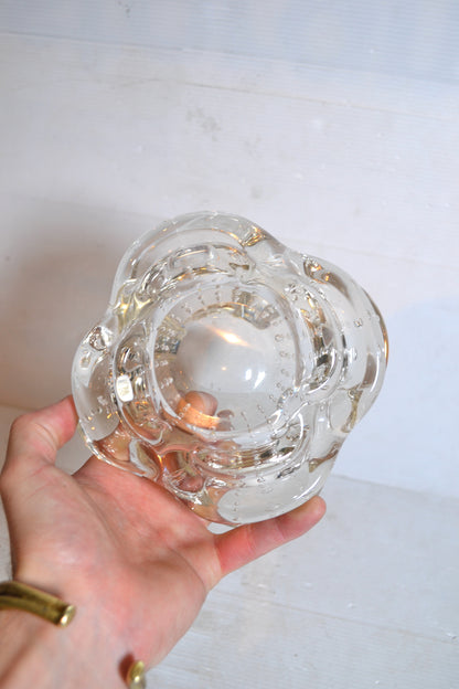 Cendrier en verre de Murano