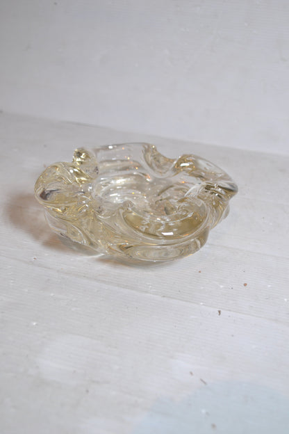 Cendrier en verre de Murano
