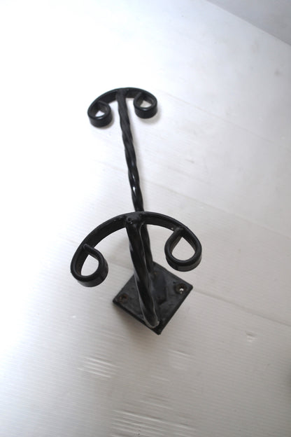 Patère en fer forgé