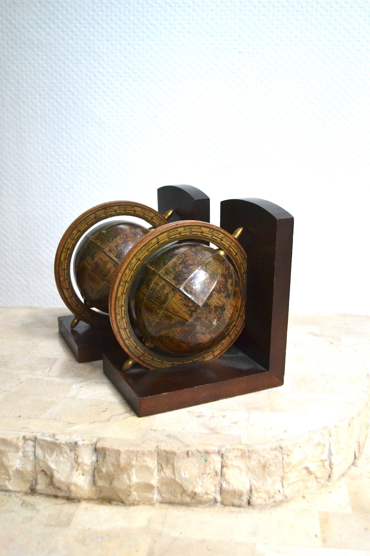 Serre-livres Globes terrestres
