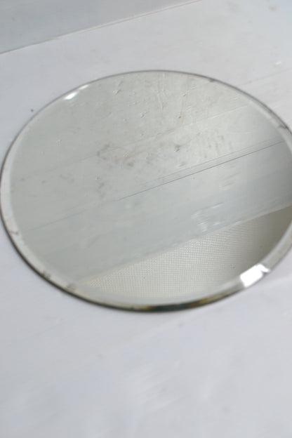 Miroir rond à biseau
