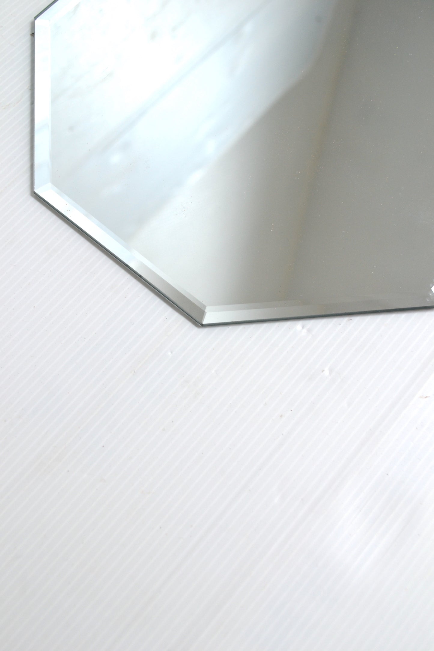 Miroir biseauté octogonal