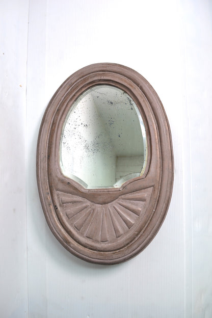 Miroir Oval en bois