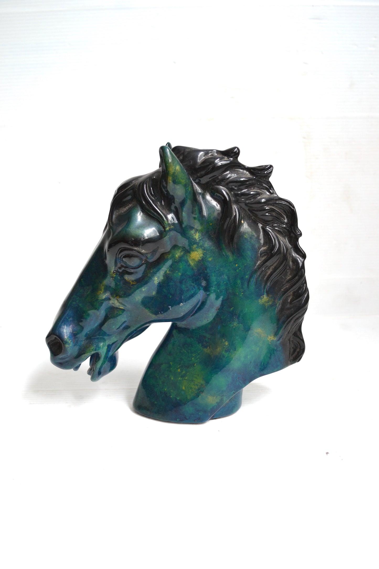 Tête de cheval en résine