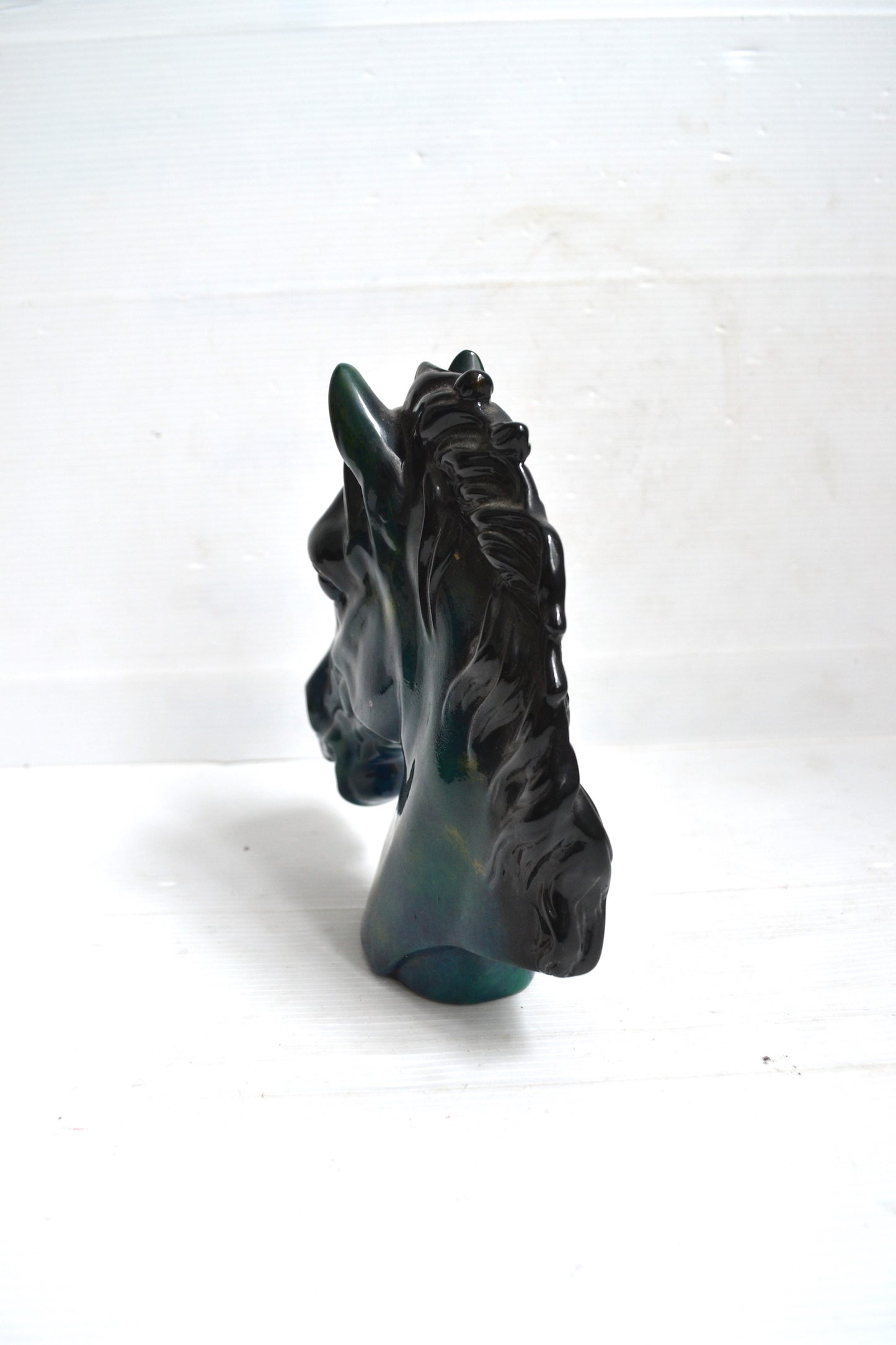 Tête de cheval en résine