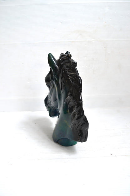 Tête de cheval en résine