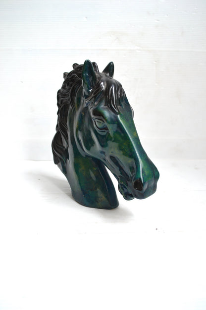 Tête de cheval en résine