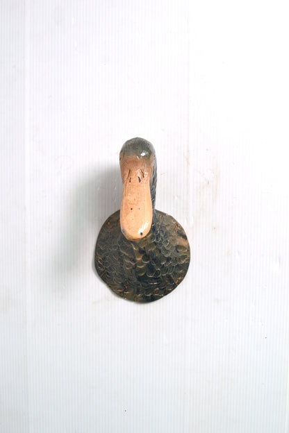Applique tête de canard en céramique
