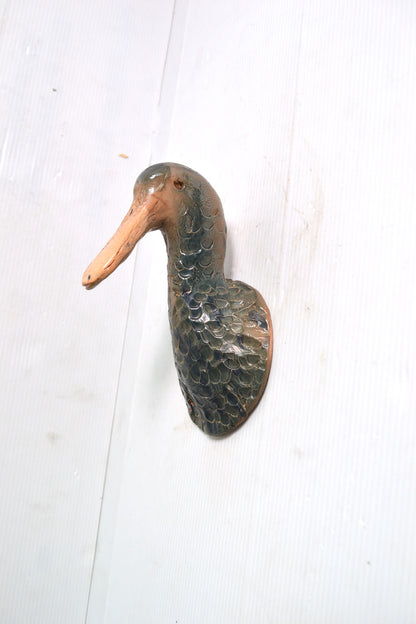 Applique tête de canard en céramique