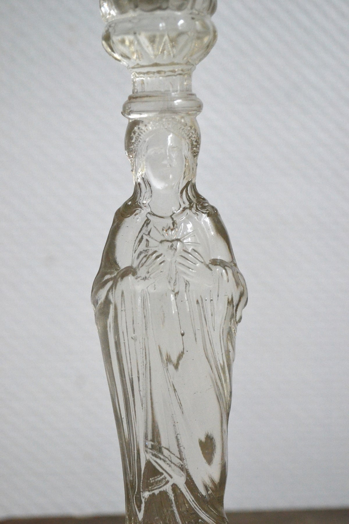 Bougeoir en verre