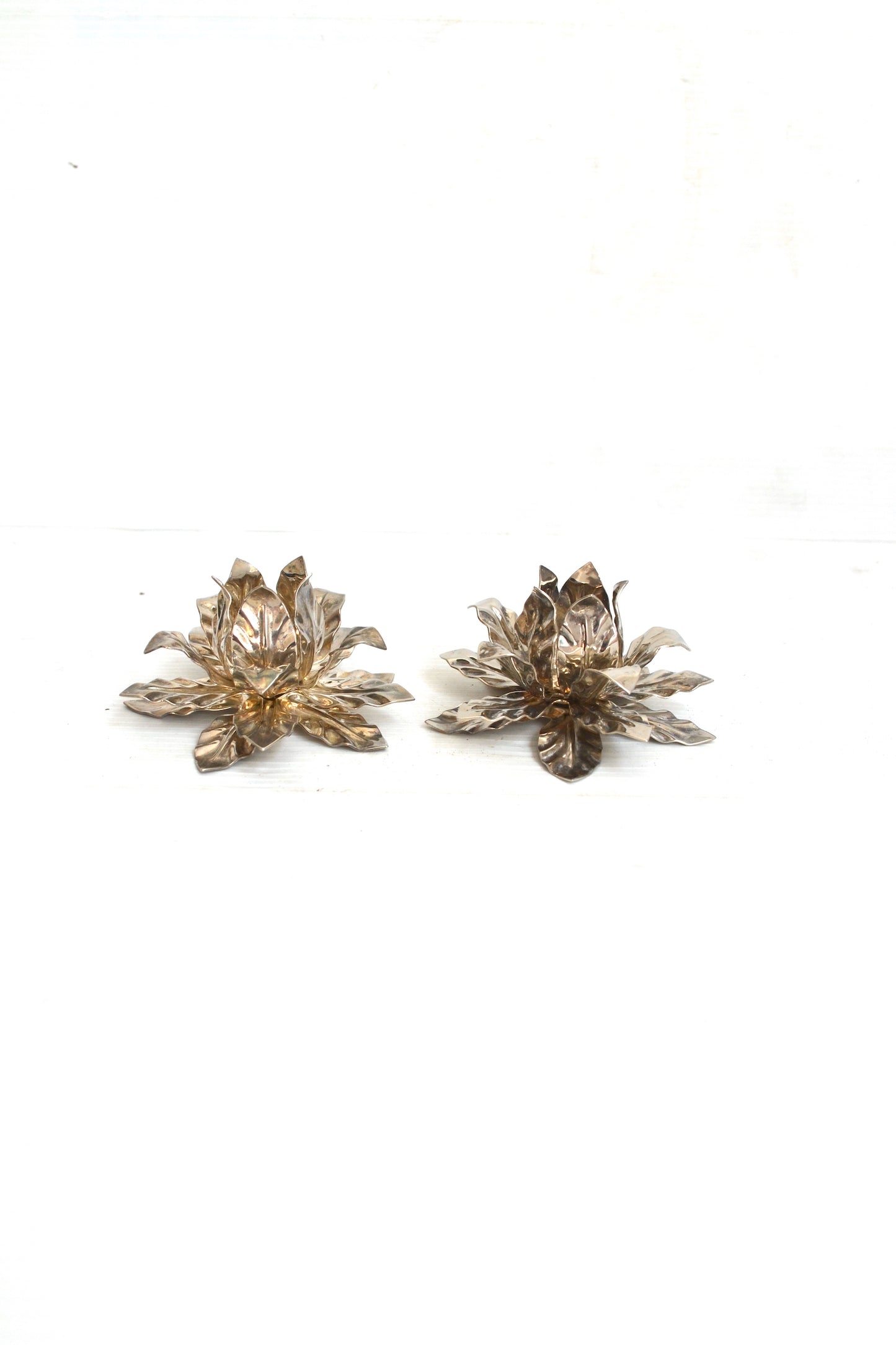 Bougeoirs fleurs