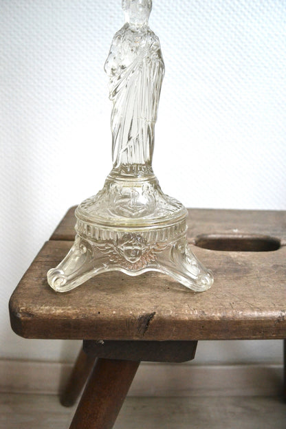 Bougeoir en verre